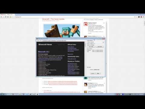 how to update on minecraft