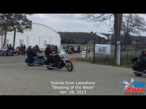 Video from the Lakeshore Blessing of the Bikes at the Ottawa County Fairgrounds on Apr. 28, 2013. Video from the Lakeshore Blessing of the Bikes at the Ottawa County Fairgrounds on Apr. 28, 2013.
