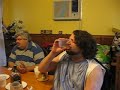 Mike and Gordo doing shots