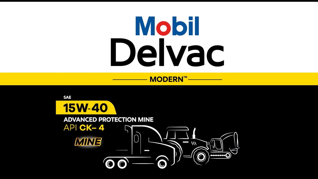 Alta performance para as condições severas da mineração: conheça Mobil Delvac Modern™ 15W-40 AP Mine