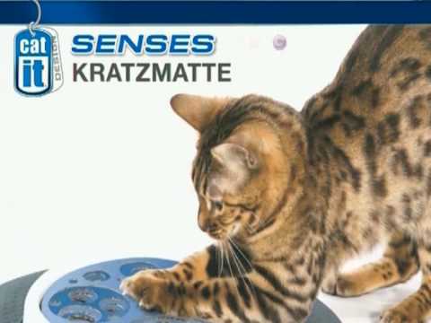 catitSenses - Kratzmatte, Spielschiene, Massage-Center