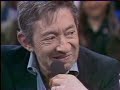 sacr�e soir�e, sacr� serge gainsbourg!!! serge chante en playback vieille canaille serge chante en live: la javanaise vanessa paradis chante baby alone in ba...