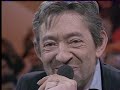 sacr�e soir�e, sacr� serge gainsbourg!!! serge chante en playback vieille canaille serge chante en live: la javanaise vanessa paradis chante baby alone in ba...