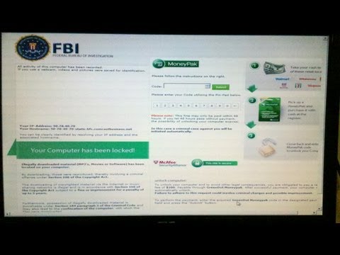 how to locate fbi virus
