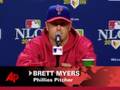 Myers Three Hits Pace Phillies Win