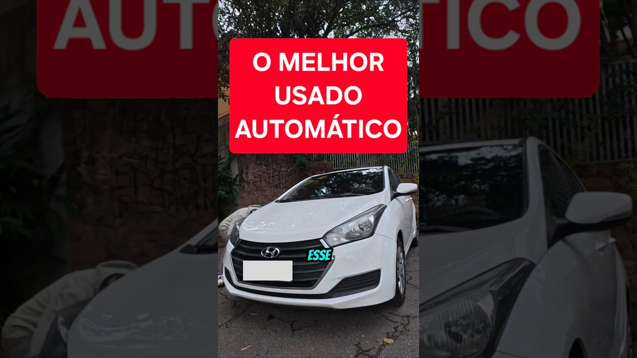 HB20 AUTOMÁTICO É UM EXCELENTE USADO
