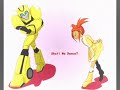 Tributo a Sari Sumdac y Bumblebee de Transformers Animated
