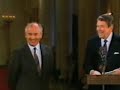 Gorby and Reagan.