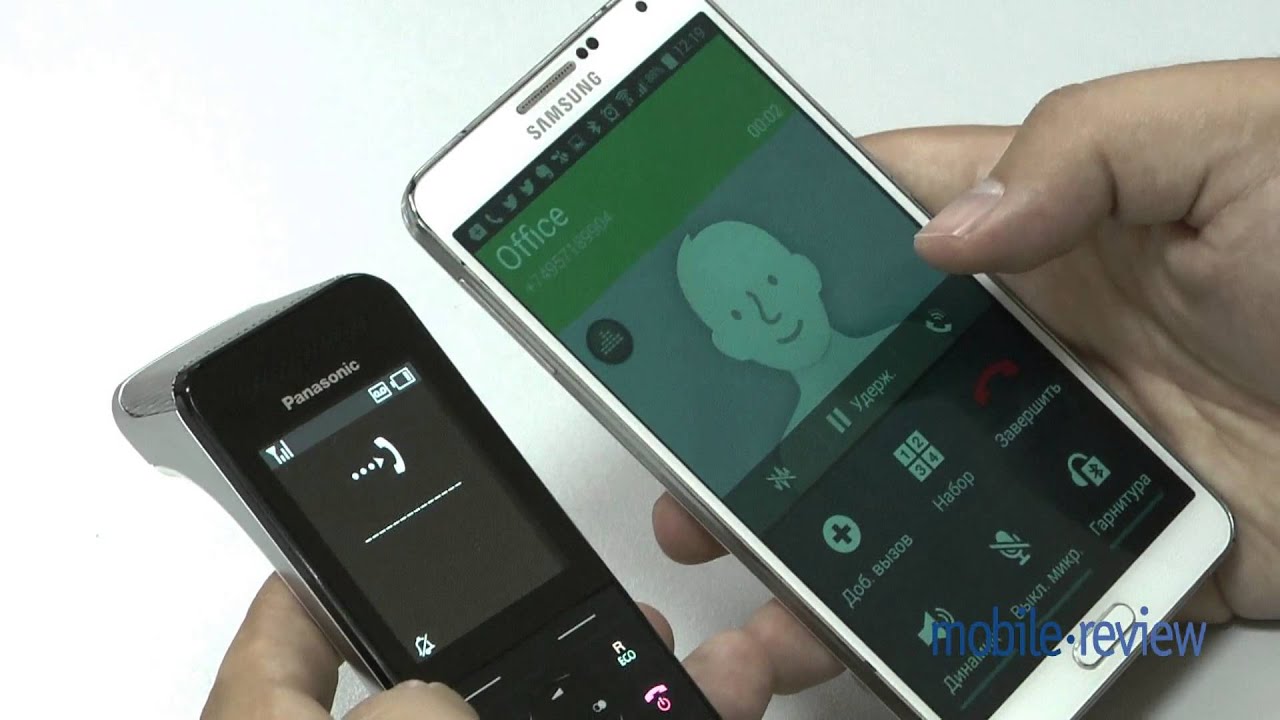 DECT-телефон Panasonic с WiFi и приемом звонков на смартфонах