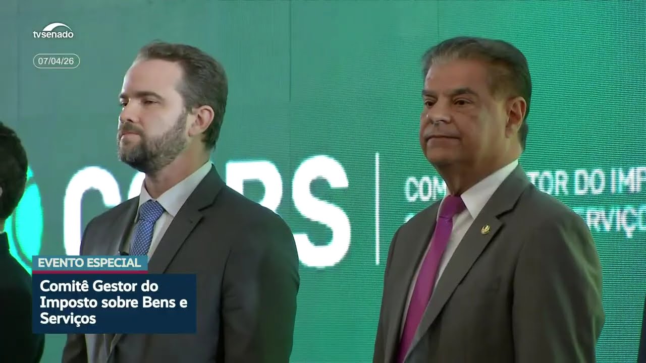 Cerimônia de posse do Comitê Gestor do Imposto sobre Bens e Serviços – 7/4/26