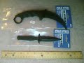 2 Cold Steel FGX Nightshade Series Knives Review 2 Cold Steel FGX Nightshade Series Knives Review