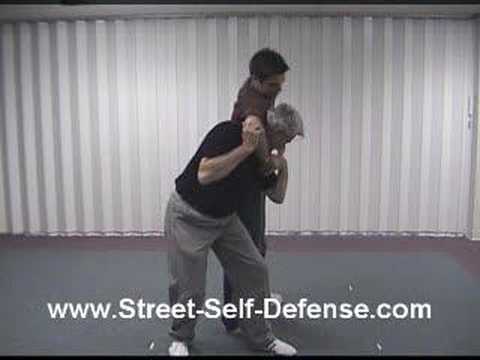 Self Defense - Against a rear strangle