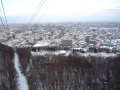 冬の藻岩山ロープウェイ