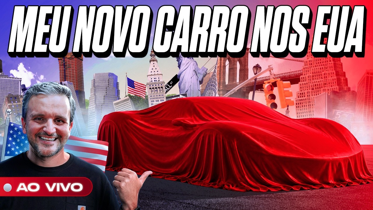 Comprei um carro nos EUA mas não fiz um bom negócio. LIVE com TK