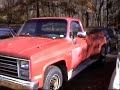1985 Chevy C20 Pickup Truck -cold start and idle 1985 Chevy C20 Pickup Truck -cold start and idle
