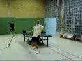Tischtennis Urschrei Extrem