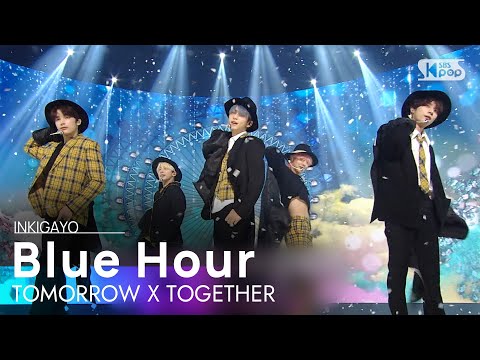 TXT(투모로우바이투게더) - Blue Hour(5시 53분의 하늘에서 발견한 너와 나) @인기가요 inkigayo 20201108