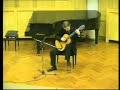 Leo Brouwer - Sonata III. La toccato de Pasquini