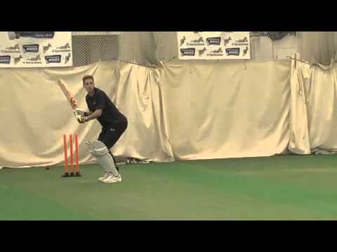 Stuart Broad Takes Tottenham's Michael Dawson Through His Paces At Lord's 