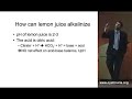 Dr. David Goldfarb on Lemon Juice and Urine pH Potassium Citrate