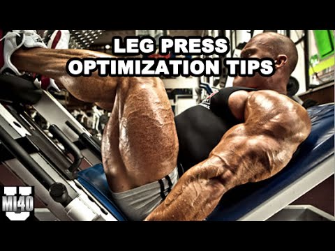 how to properly leg press