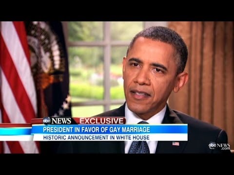 president obama gay marriage -