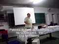 Clério José Borges faz palestra do CDDH (Centro de Direitos Humanos) da Serra ES
