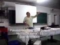 Clério José Borges faz palestra do CDDH (Centro de Direitos Humanos) da Serra ES