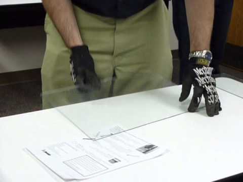 how to repair glass in a window