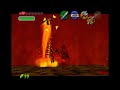 Legend of Zelda: Ocarina of Time Boss fight-Volvagia