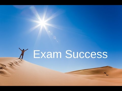 how to success in exam