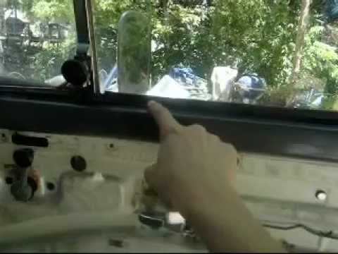 how to remove vw vent window