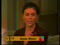 alyssa milano on the view alyssa milano on the view