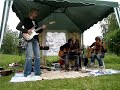 lie mutherpluckin' b playing his rendition of the wood man song from mega man 2, at midsommarfestivalen, countryside of h�lsingland, sweden, 22 june 2008, backed by the svedmyr brothers and friends. for more of lie mutherpluckin' b's video game music, please visit: lidbjork.homelinux.org