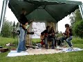 lie mutherpluckin' b playing his rendition of the wood man song from mega man 2, at midsommarfestivalen, countryside of h�lsingland, sweden, 22 june 2008, backed by the svedmyr brothers and friends. for more of lie mutherpluckin' b's video game music, please visit: lidbjork.homelinux.org