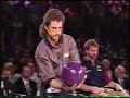 pete weber was wearing one of the best mullets the pba tour has ever seen when he bowled walter ray williams, jr. in the first match of the 1996 brunswick johnny petraglia open.  look at that thing sway in the breeze!