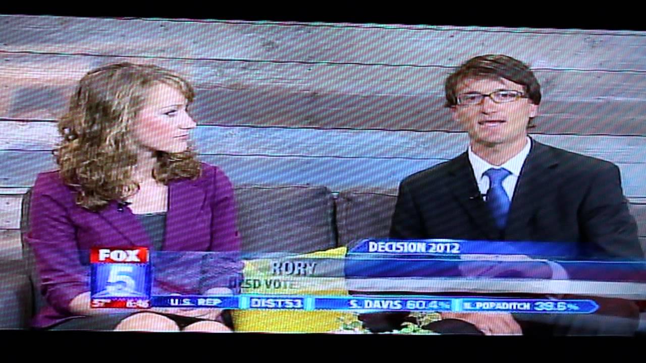 Audrea Fox 5 News Interview – Day After 2012 Election