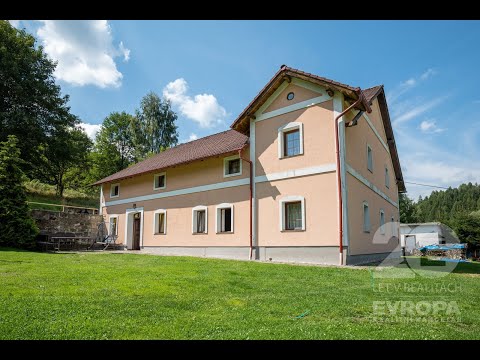 Video Prodej penzionu o velikosti 321 m2 s celkovým pozemkem 3951 m2 v obci Dolní Adršpach