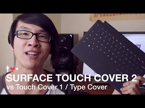 Touch Cover - Typing on the Touch Cover 2 vs the original Touch & Type Covers! Click the 'Like' button and subscribe if you found this video helpful! TYPE COVER 2 REVIEW: ...