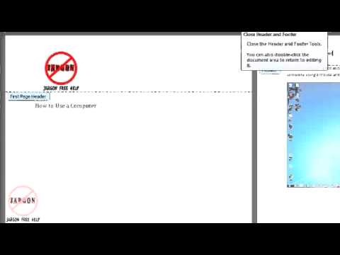 how to change header in word