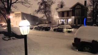 Blizzard 2016 Time Lapse (Alexandria, VA)