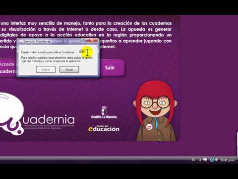 Instalar Cuadernia 2.0