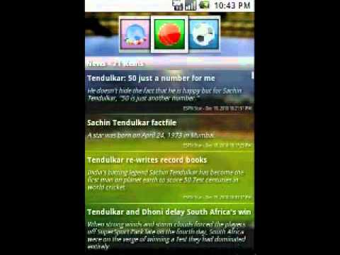 Youtube video for App