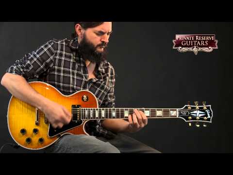 Custom (musician) - This is one of limited run of 30 built by the Gibson Custom Shop. This particular Les Paul Custom model is built for outstanding sustain and articulate tone....