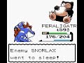 Pokemon Crystal - Vs. Snorlax - free flv video @ vwatch.tv