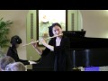 Bach Flute Sonata, BWV 1034, III (Dominique Kim)