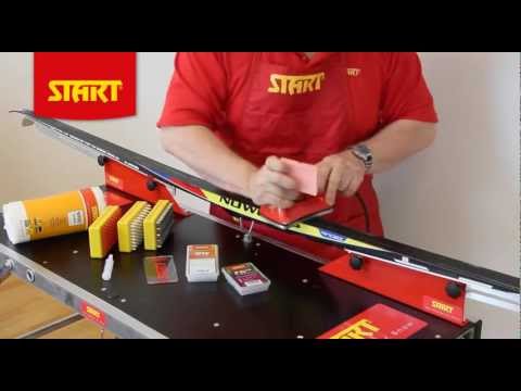 how to apply ski wax