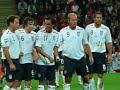 Soccer Aid - Rest Of The World free kick, England wall