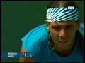 Nadal easy break against Berdych, 2nd set, Miami 2008