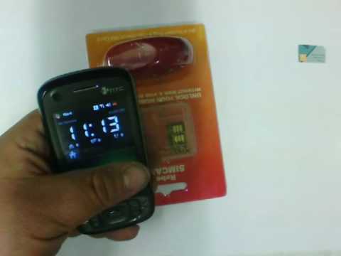 HTC tytn II windows mobile based unlock using rebel simcard II